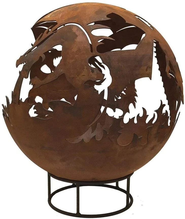  Dragon Fight Fire Sphere