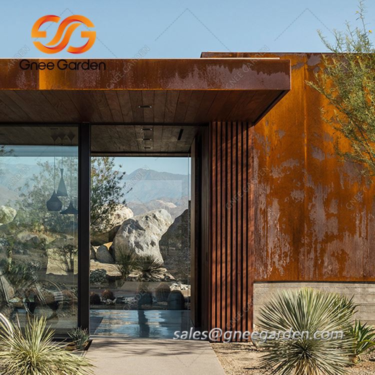 Corten Panels Cladding Design