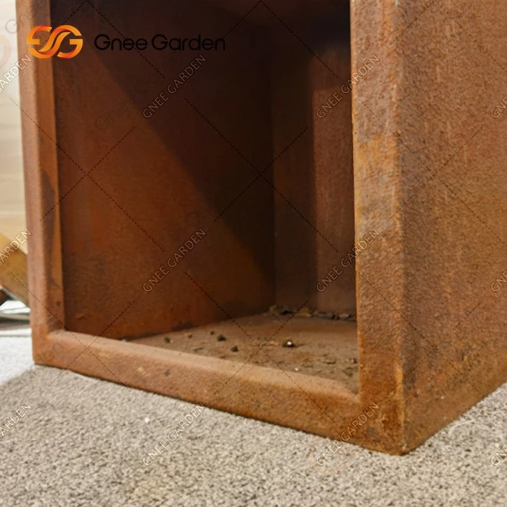 Factory Customize Camping Charcoal Barbecue Grill Corten Steel Bbq Grills Outdoor