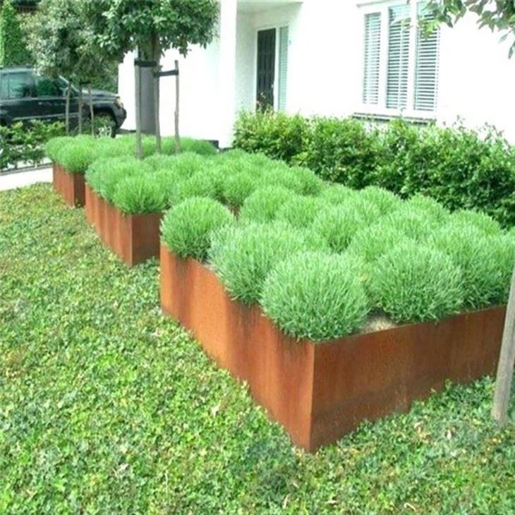 Garden Landscape Lawn Edging Corten Steel Lawn Edging