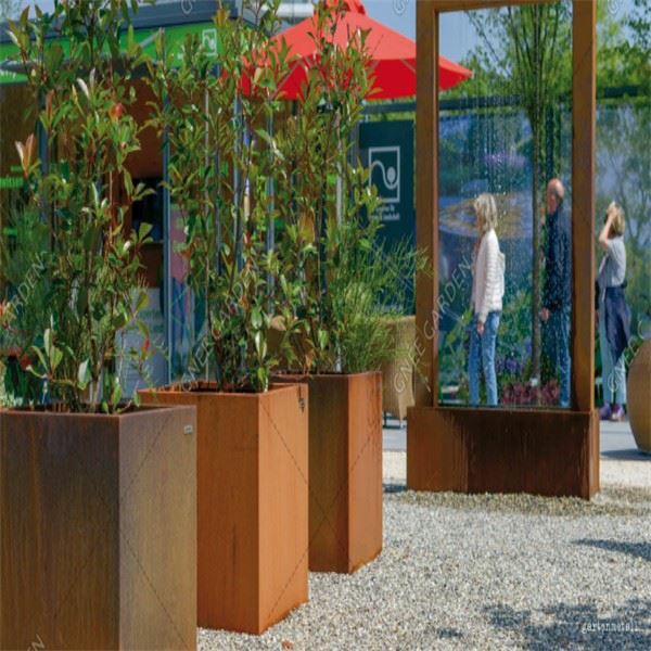 Metal Decorative Water Landscape Outdoor Water Fountain