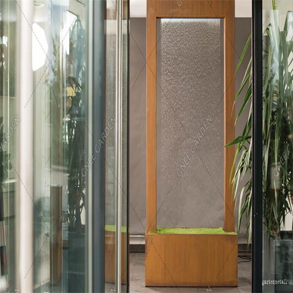 Metal Decorative Water Landscape Outdoor Water Fountain