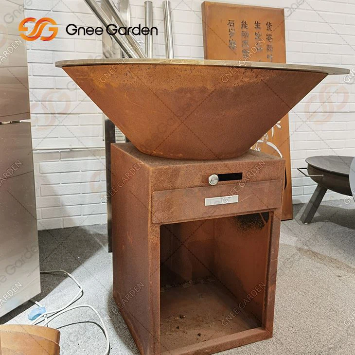 Deyò Rust Corten Barbecue Pit Deyò Jaden Rust Corten Barbecue Deyò Corten Barbecue Grills