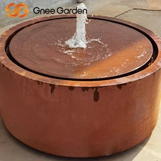 Kolòn sous dlo corten fe