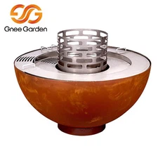 Corten Steel Deyò Goumèt gri