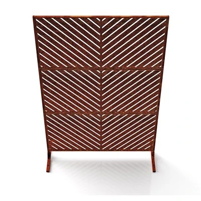 Deyò dekoratif Corten Steel kloti Panno Anti-korozyon metal kloti