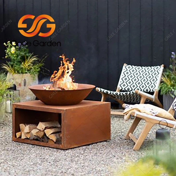 Weathering Steel bwa boule dife