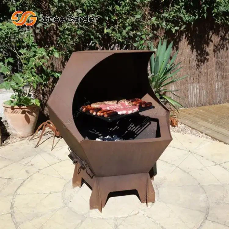 Kare Barbecue Chabon Barbecue Grill Chariot