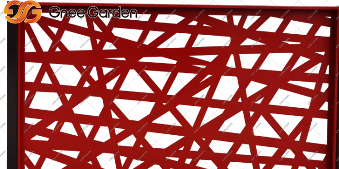 Corten Steel modern outdoor fence Corten Steel modern outdoor fence