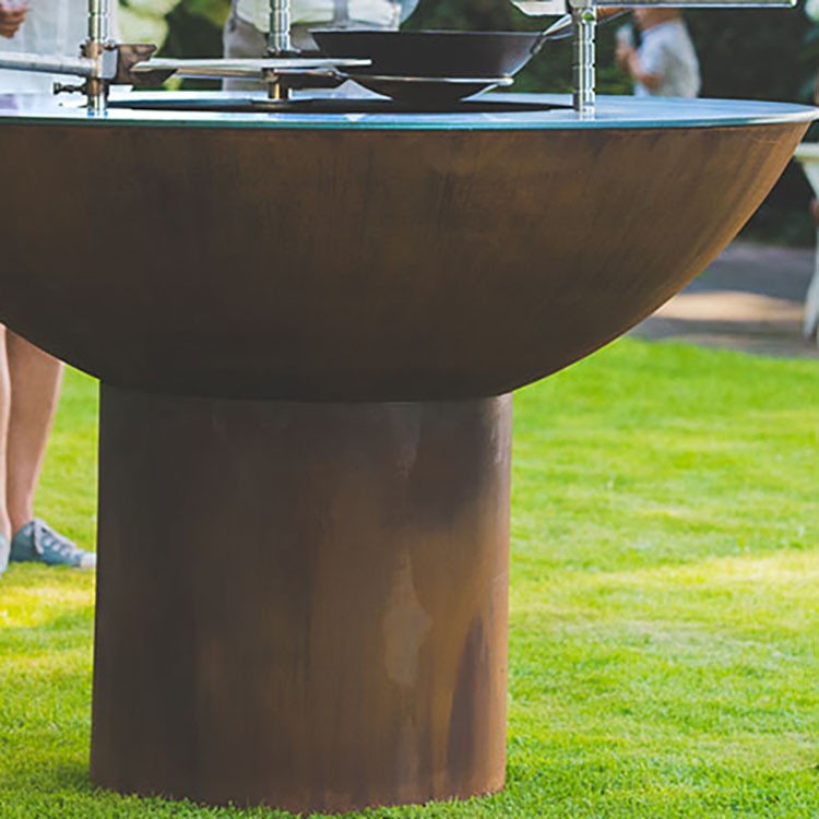 Small cast fireplace with window Small cast fireplace with window