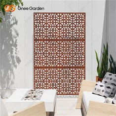 Koupe lazè Corten Steel ekran pou vann